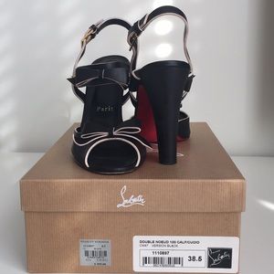 Authentic Christian Louboutin  Leather Sandals
